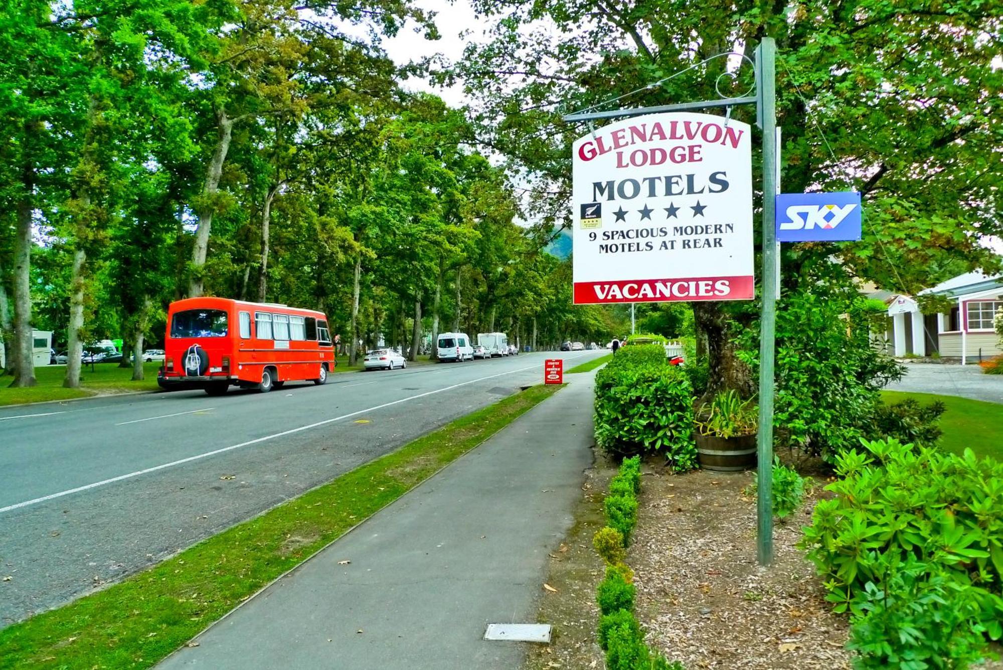 Glenalvon Lodge Motel Ханмер-Спрингс Экстерьер фото